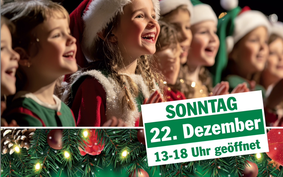 verkaufsoffener Sonntag am 4. Advent